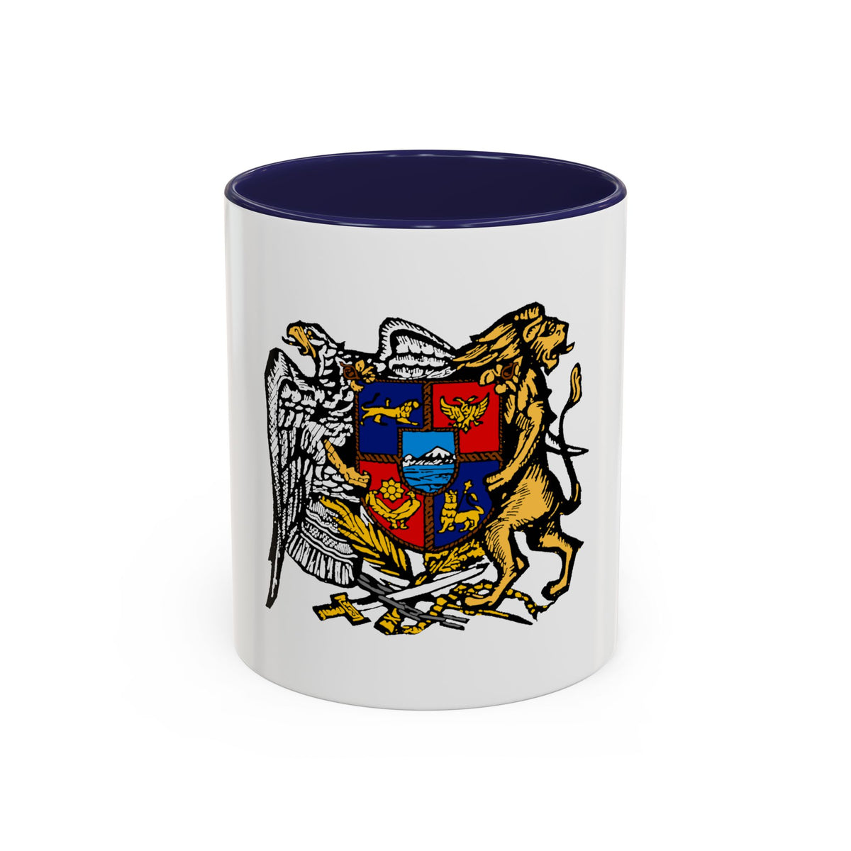 First Republic of Armenia Emblem - Accent Coffee Mug