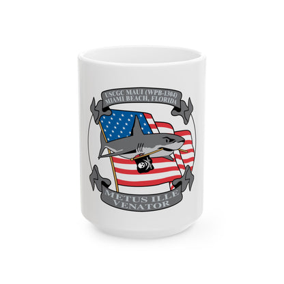 USCGC Maui WPB 1304 (U.S. Coast Guard) White Coffee Mug