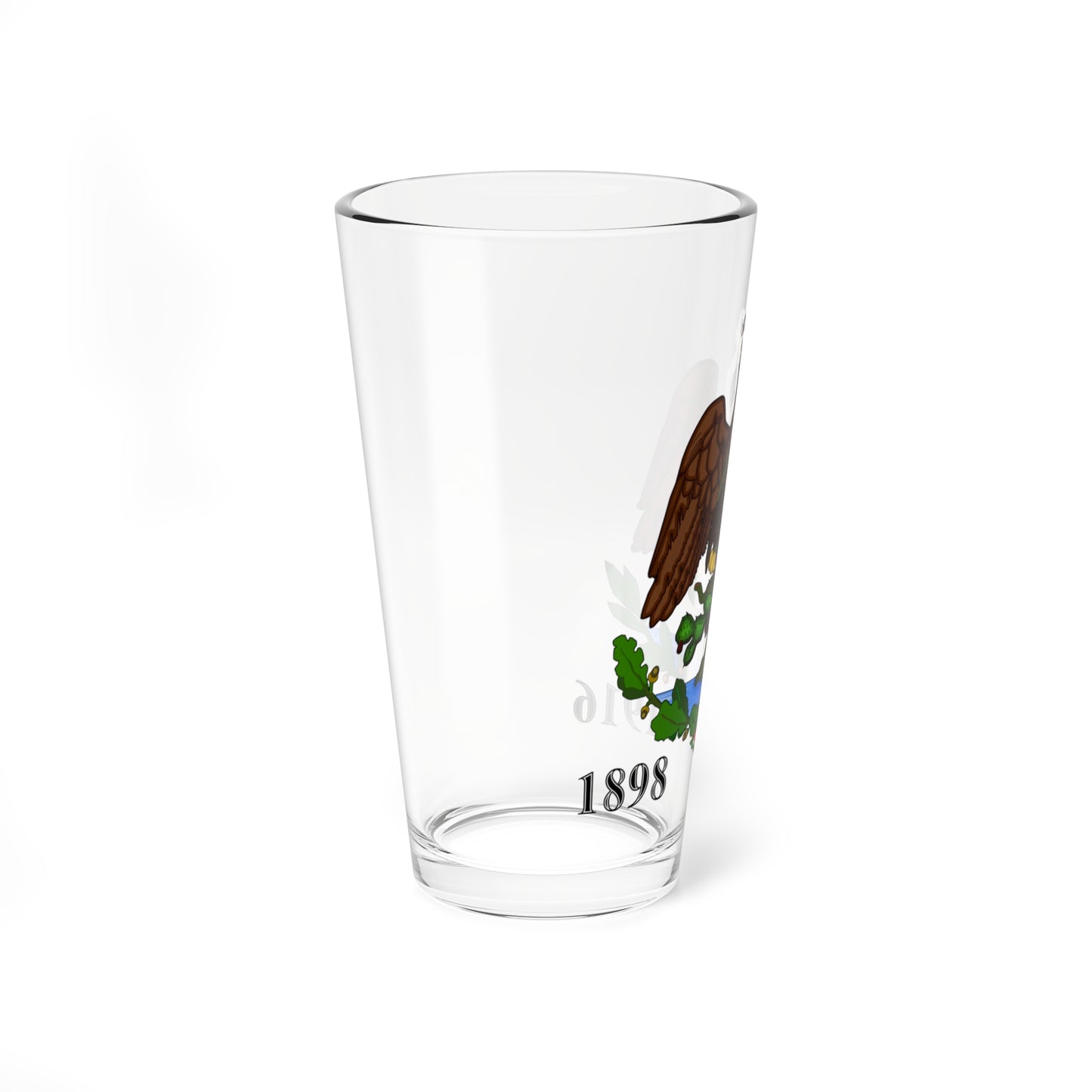 Esc Mex Porfirista 1898 a 1916 (Mexico) (Coat of Arms) Pint Glass 16oz