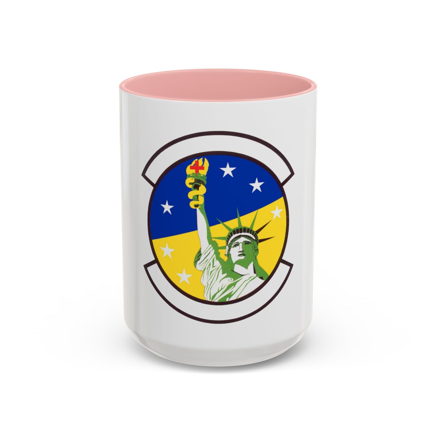 48 Healthcare Operations Squadron USAFE (U.S. Air Force) Accent Coffee Mug