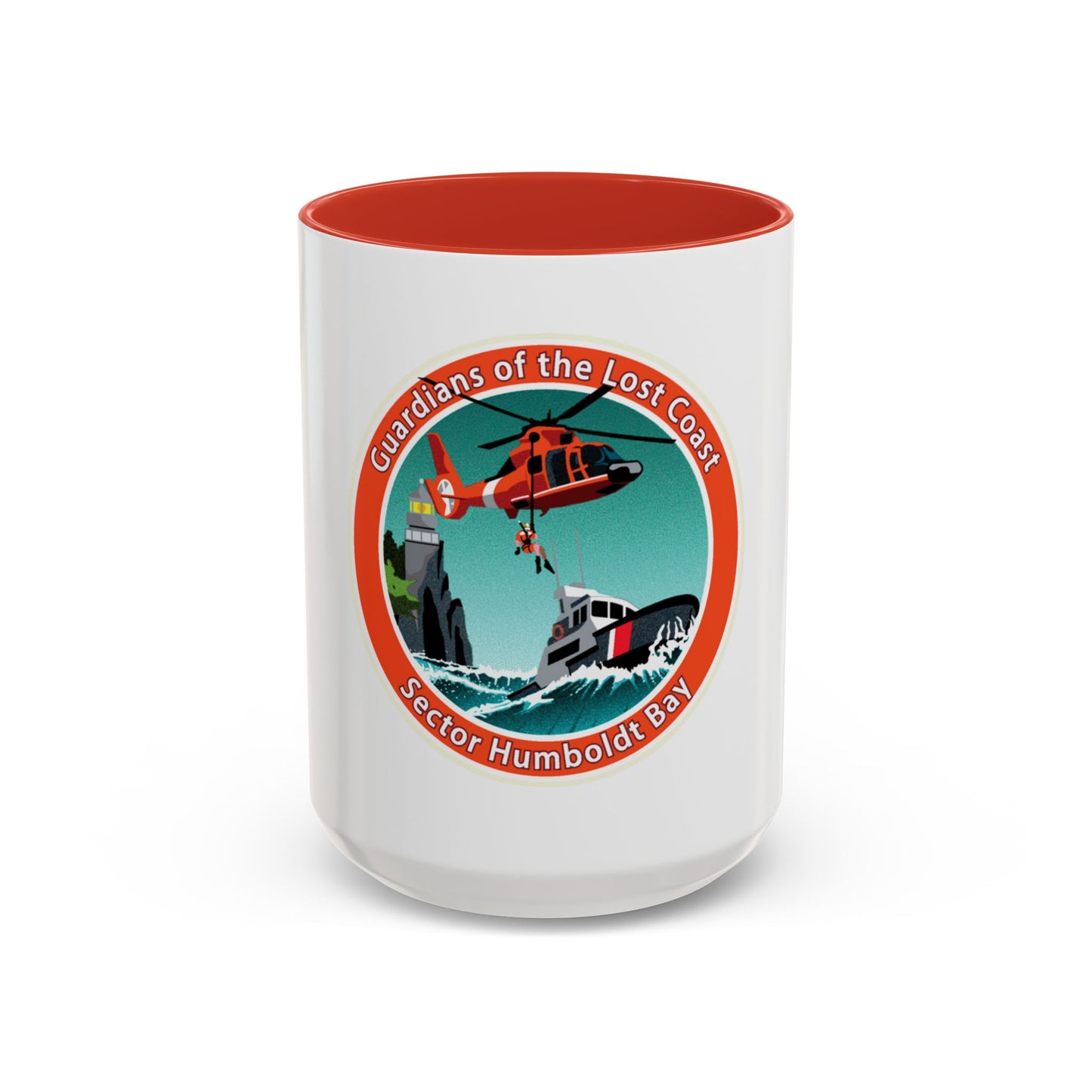 USCG Sector Humboldt Bay (U.S. Coast Guard) Accent Coffee Mug