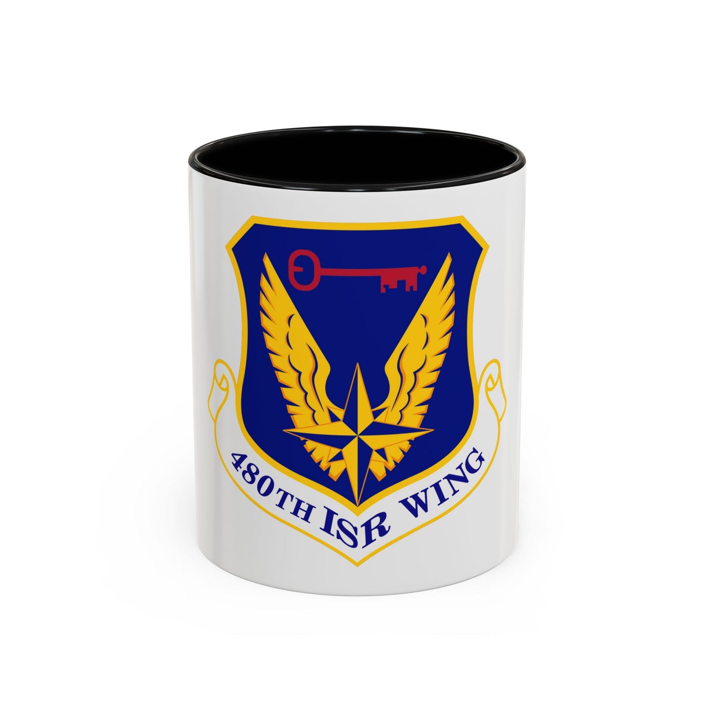 480 Intelligence Surveillance and Reconnaissance Wing ACC (U.S. Air Force) Accent Coffee Mug
