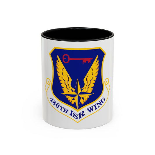 480 Intelligence Surveillance and Reconnaissance Wing ACC (U.S. Air Force) Accent Coffee Mug