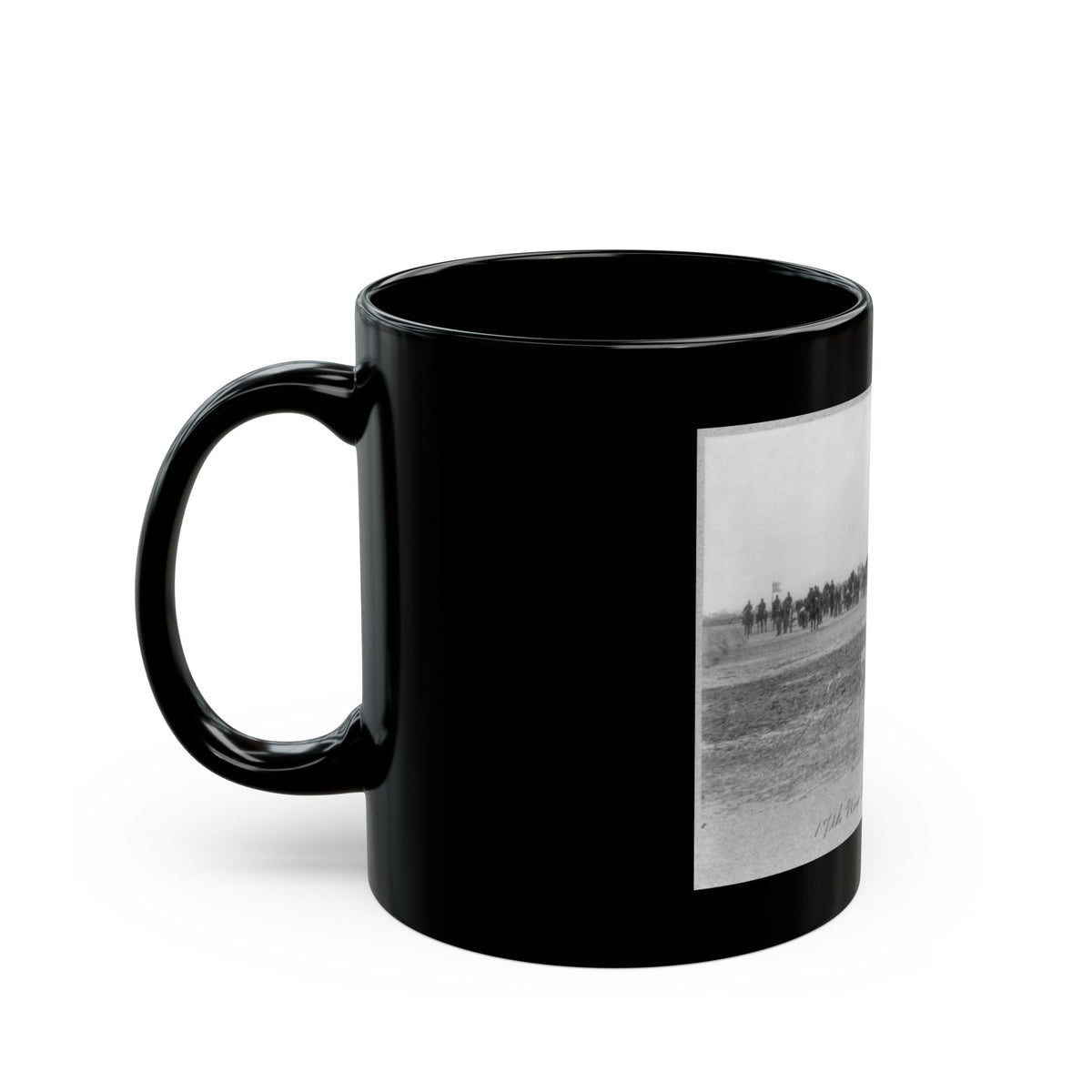 17th New York Light Battery (U.S. Civil War) Black Coffee Mug
