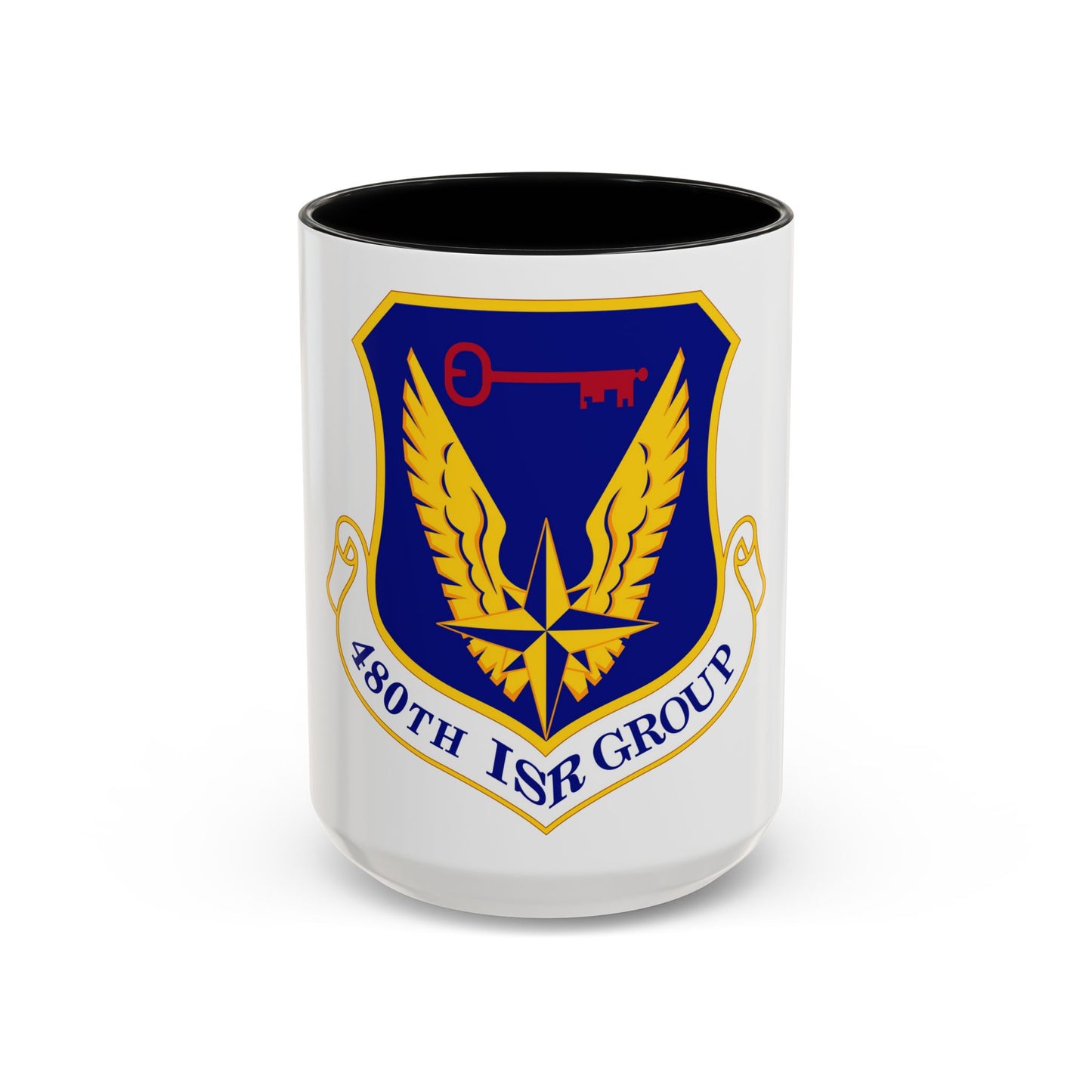 480 Intelligence Surveillance and Reconnaissance Group ACC (U.S. Air Force) Accent Coffee Mug