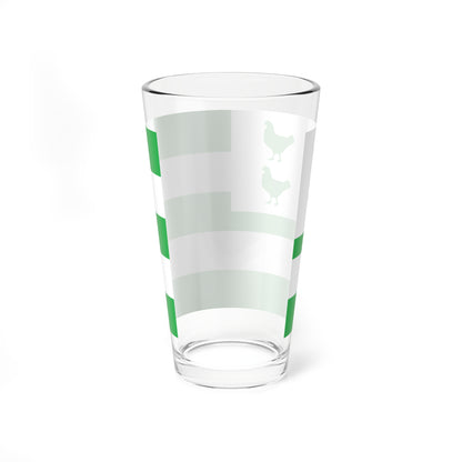 Drapeau Bresses Unies - Proposition (France) Pint Glass 16oz
