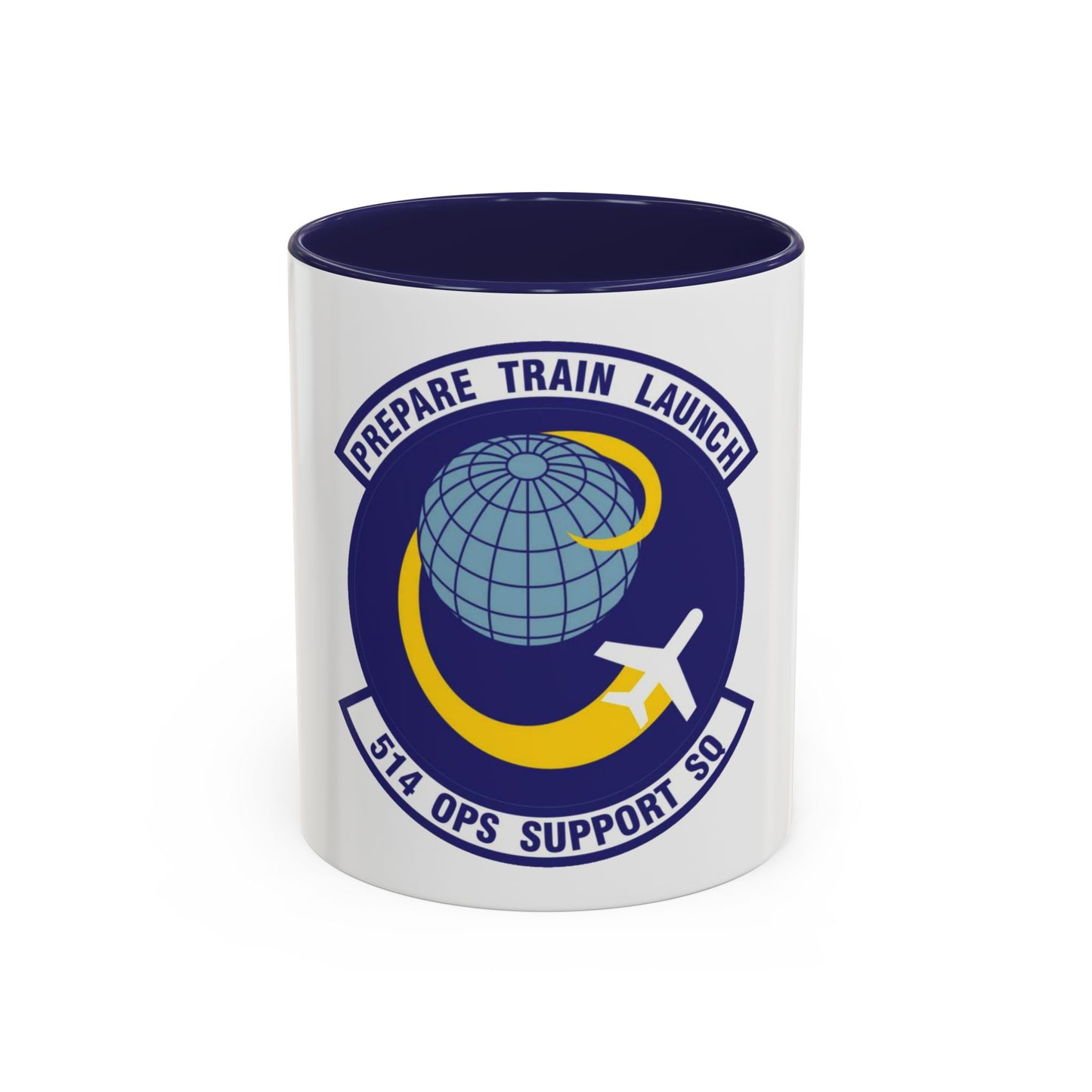 514th Operations Support Squadron (U.S. Air Force) Accent Coffee Mug