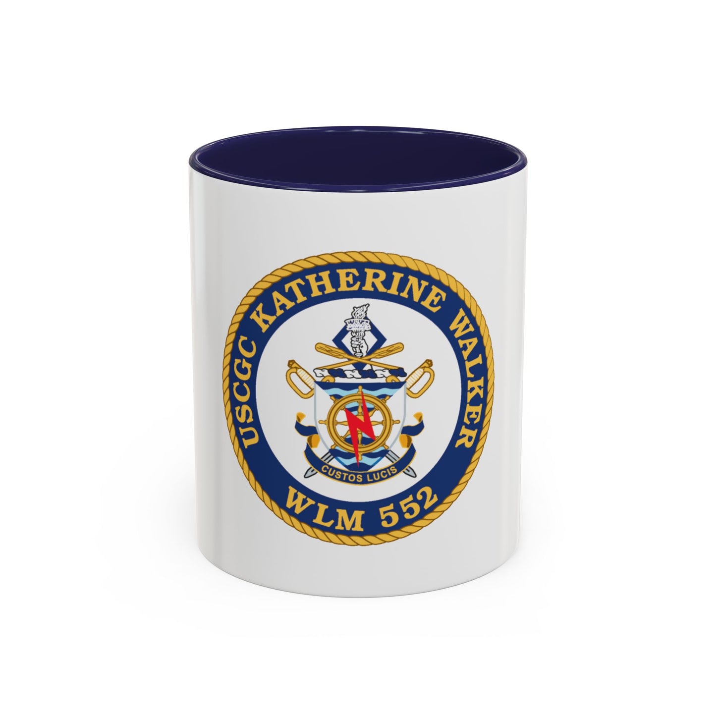 USCGC Kathrine Walker WLM 552 (U.S. Coast Guard) Accent Coffee Mug