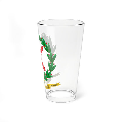 Emblem of the Regiment Farnesio (Spain) (Coat of Arms) Pint Glass 16oz