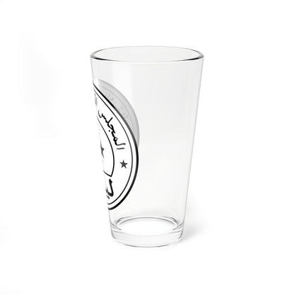 Seal of the National Transitional Council Libya early version (Libya) (Coat of Arms) Pint Glass 16oz