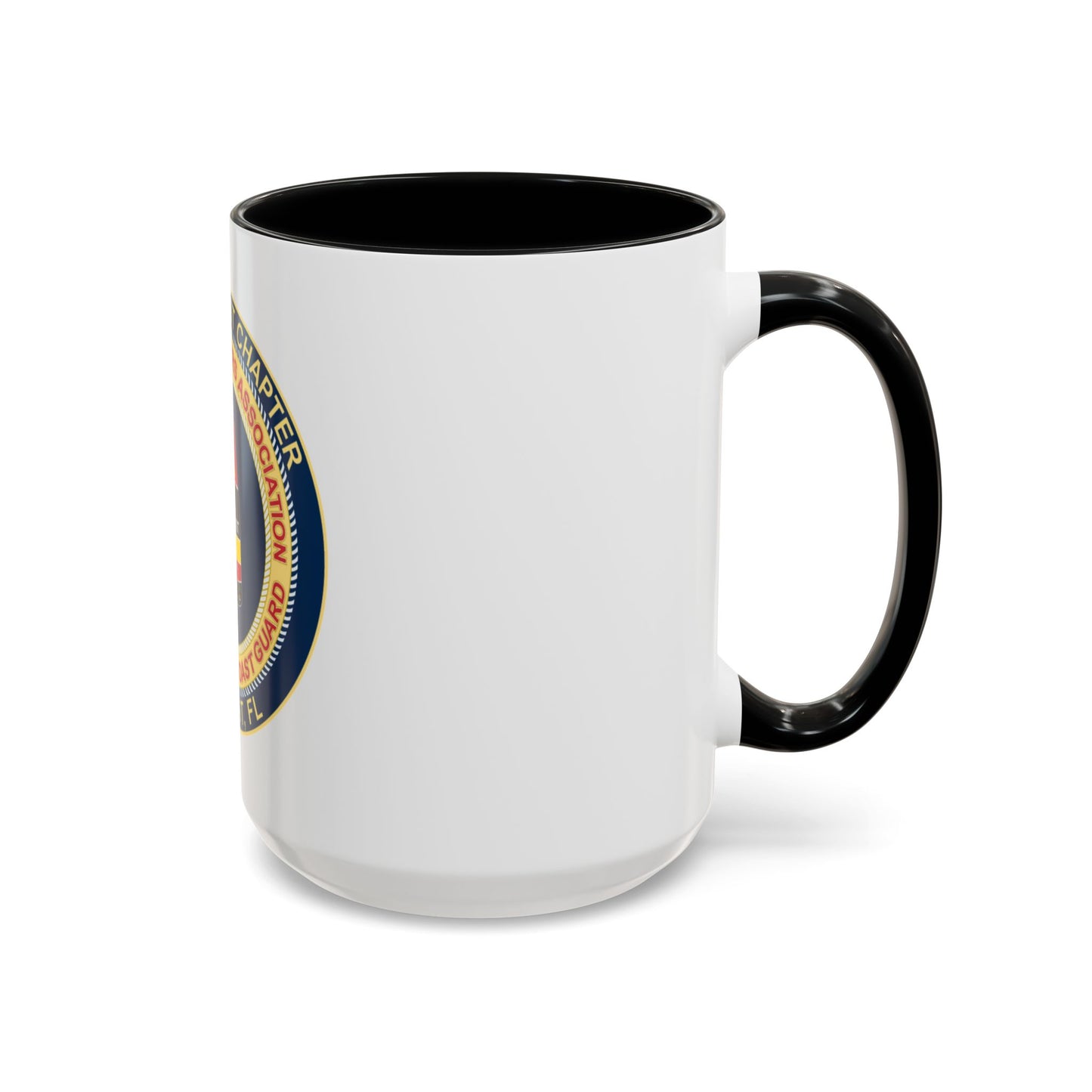 USCG CPOA Key West FL Southernmost Chapter (U.S. Coast Guard) Accent Coffee Mug