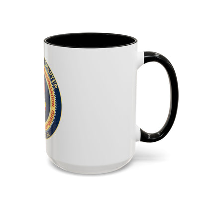 USCG CPOA Key West FL Southernmost Chapter (U.S. Coast Guard) Accent Coffee Mug
