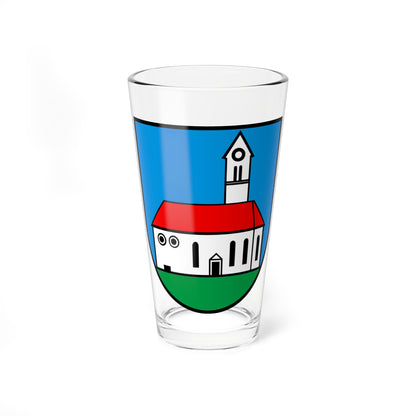 Wappen Kirchleerau AG (Switzerland) (Coat of Arms) Pint Glass 16oz