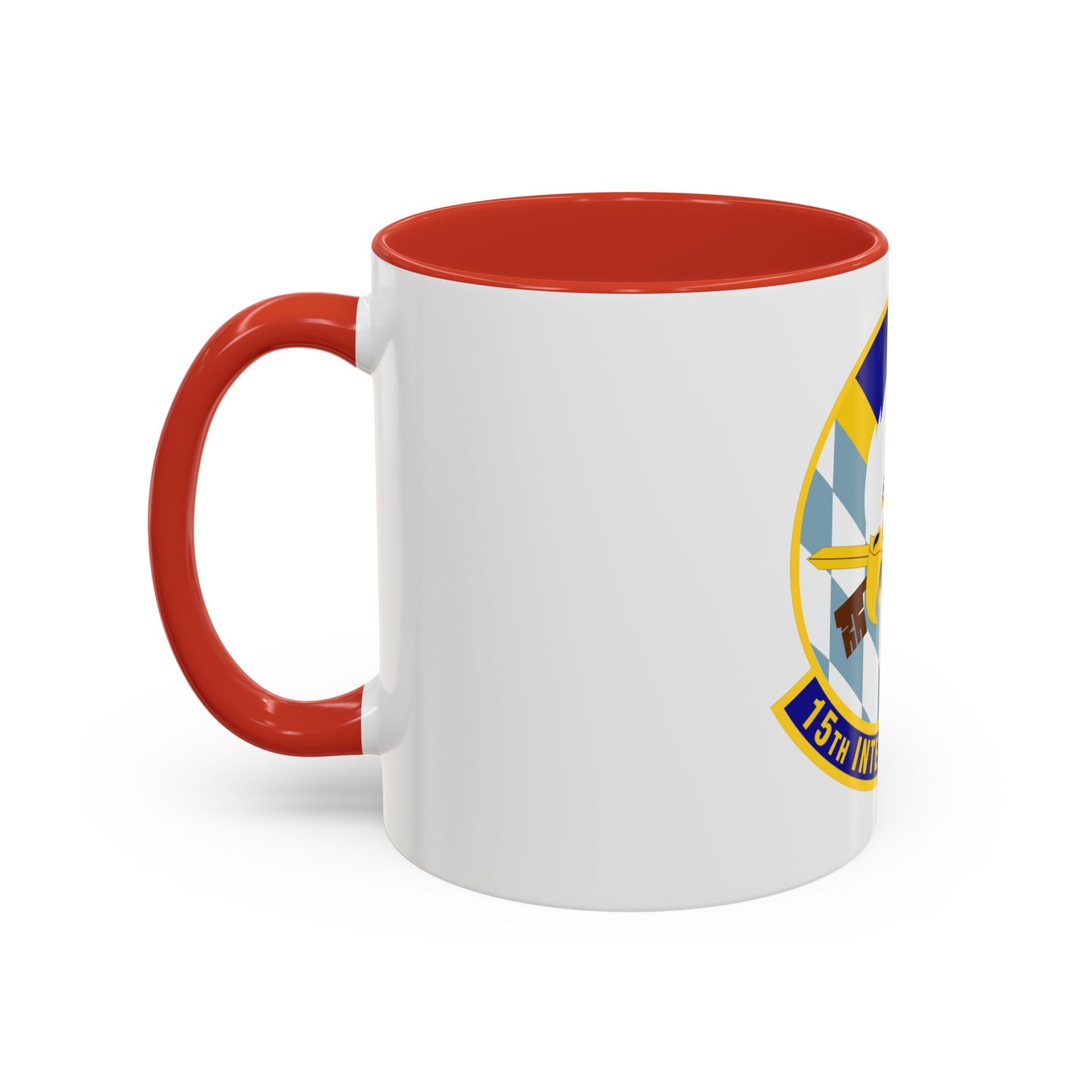 15 Intelligence Squadron ACC (U.S. Air Force) Accent Coffee Mug