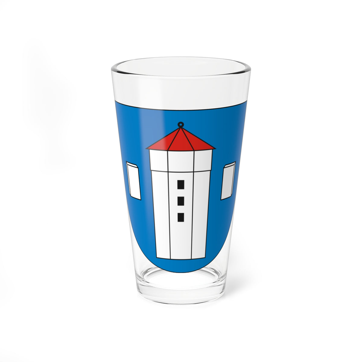 Paide vapp (Estonia) (Coat of Arms) Pint Glass 16oz