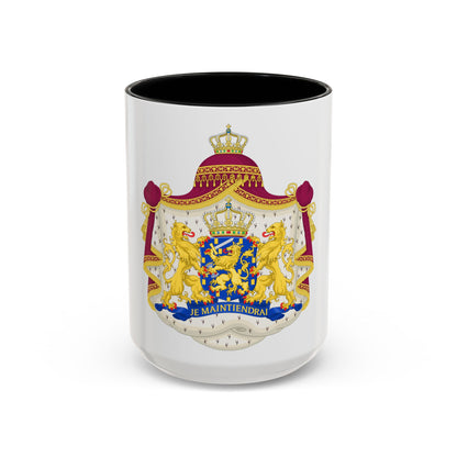 Royal coat of arms of the Netherlands - Accent Coffee Mug