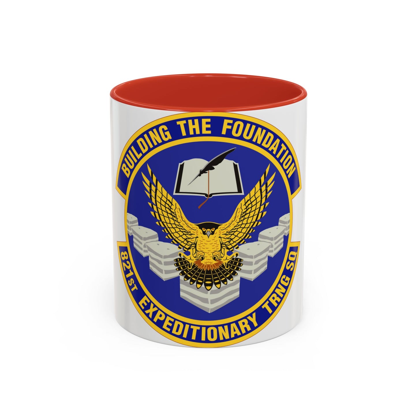 821st Expeditionary Training Squadron (U.S. Air Force) Accent Coffee Mug