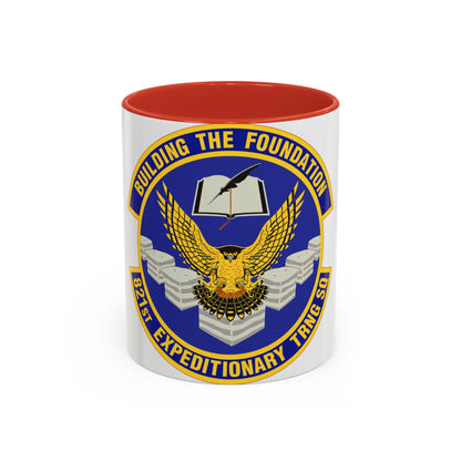 821st Expeditionary Training Squadron (U.S. Air Force) Accent Coffee Mug