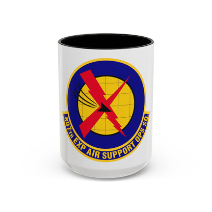 807th Expeditionary Air Support Operations Squadron (U.S. Air Force) Accent Coffee Mug