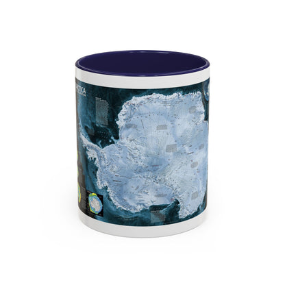 Antarctica (2002) (Map) Accent Coffee Mug