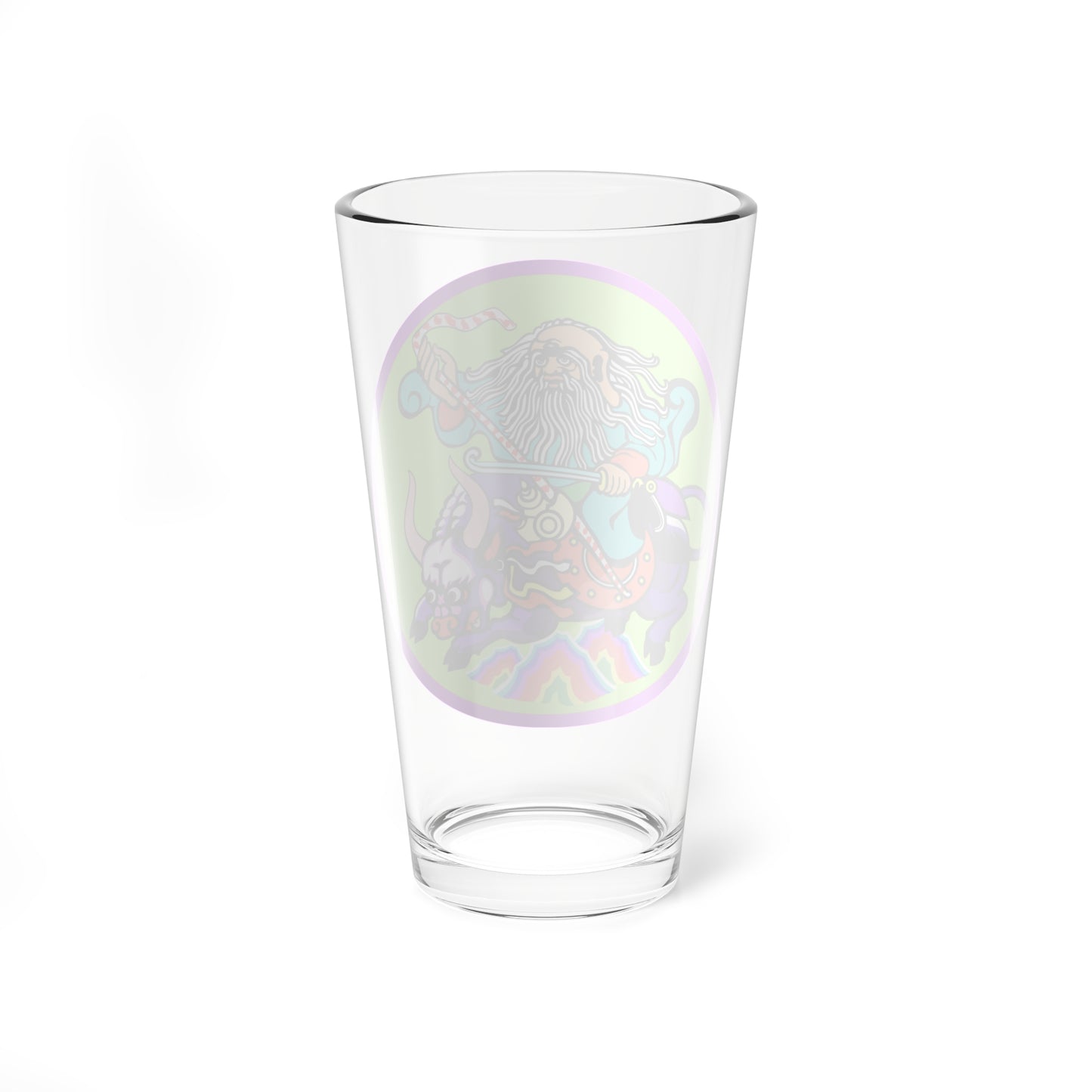 Emblem of Songino khairkhan district Ulaanbaatar (Mongolia) (Coat of Arms) Pint Glass 16oz