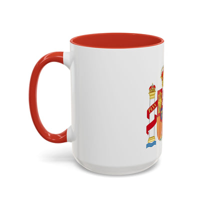 Coat of Arms of Spanish Judiciary Badges (Magistrates, Judges and Attorneys) - Accent Coffee Mug