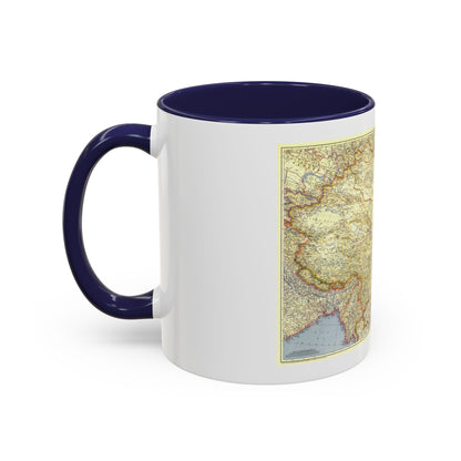 China (1945) (Map) Accent Coffee Mug