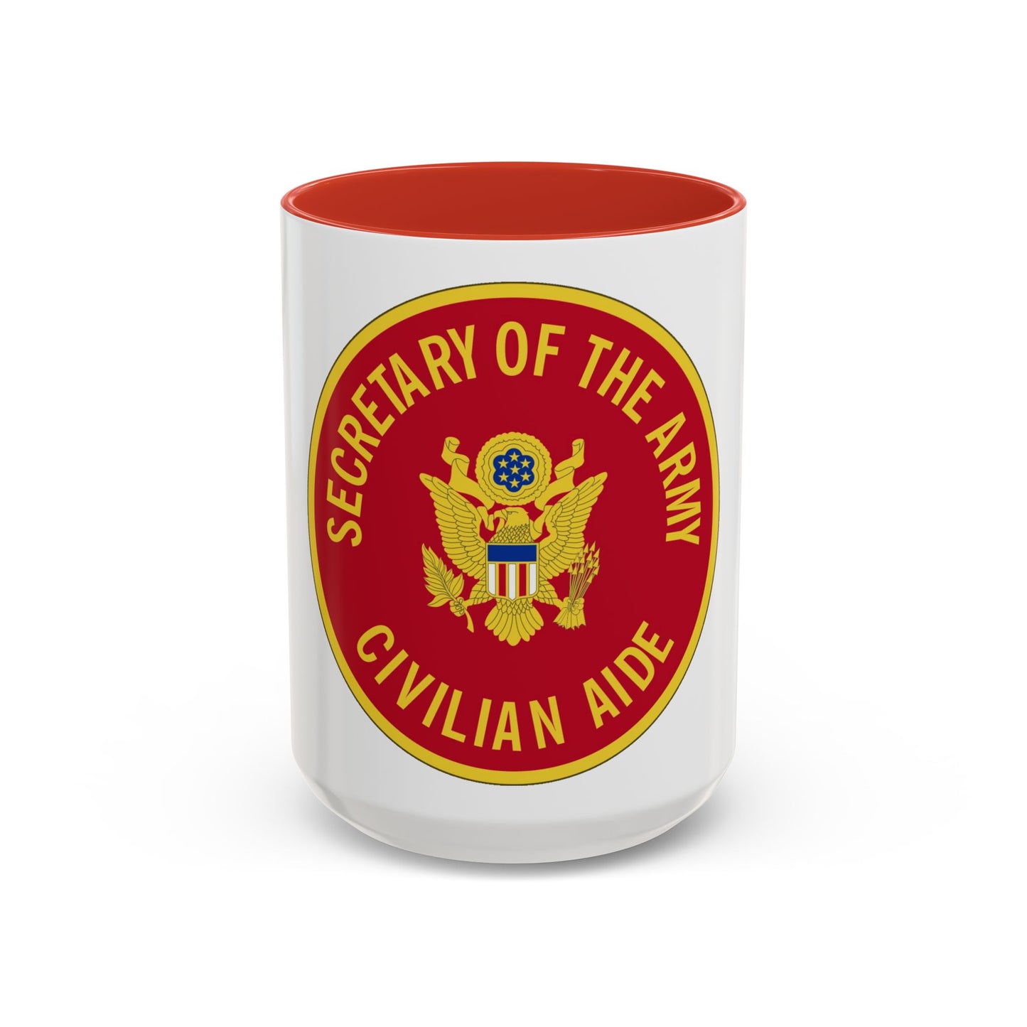 Civilian Aide to the Secretary of the (U.S. Army) Accent Coffee Mug