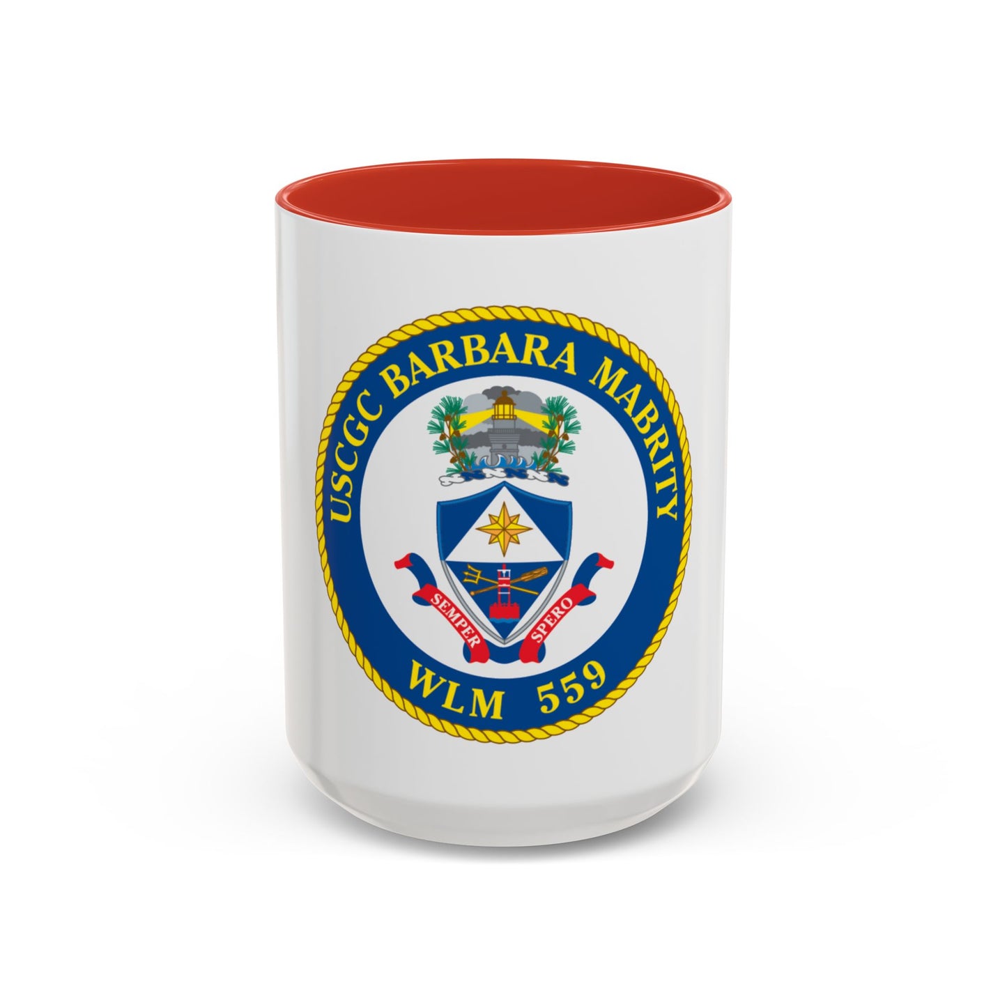 USCGC Barbara Mabrity WLM 559 (U.S. Coast Guard) Accent Coffee Mug