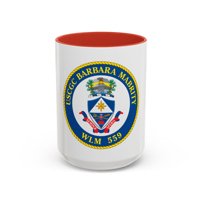 USCGC Barbara Mabrity WLM 559 (U.S. Coast Guard) Accent Coffee Mug