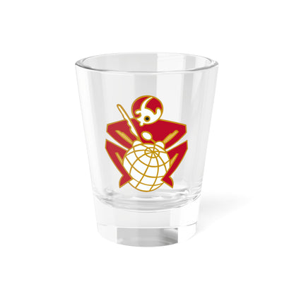 64 Engineer Battalion (U.S. Army) Shot Glass 1.5oz