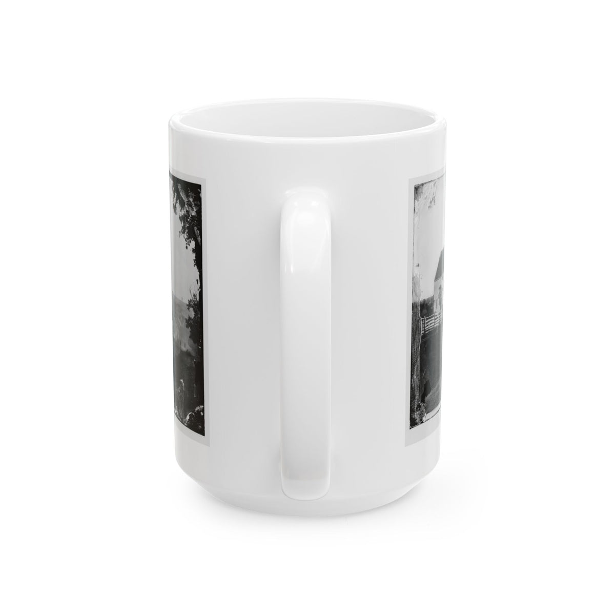 Sharpsburg, Md. Lutheran Church (U.S. Civil War) White Coffee Mug