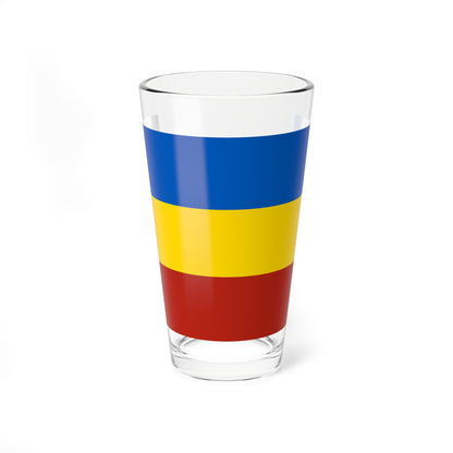 Flag of Rostov Oblast (Russia) Pint Glass 16oz