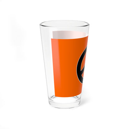 Flag of Kamagari Hiroshima 1976-2005 (Japan) Pint Glass 16oz