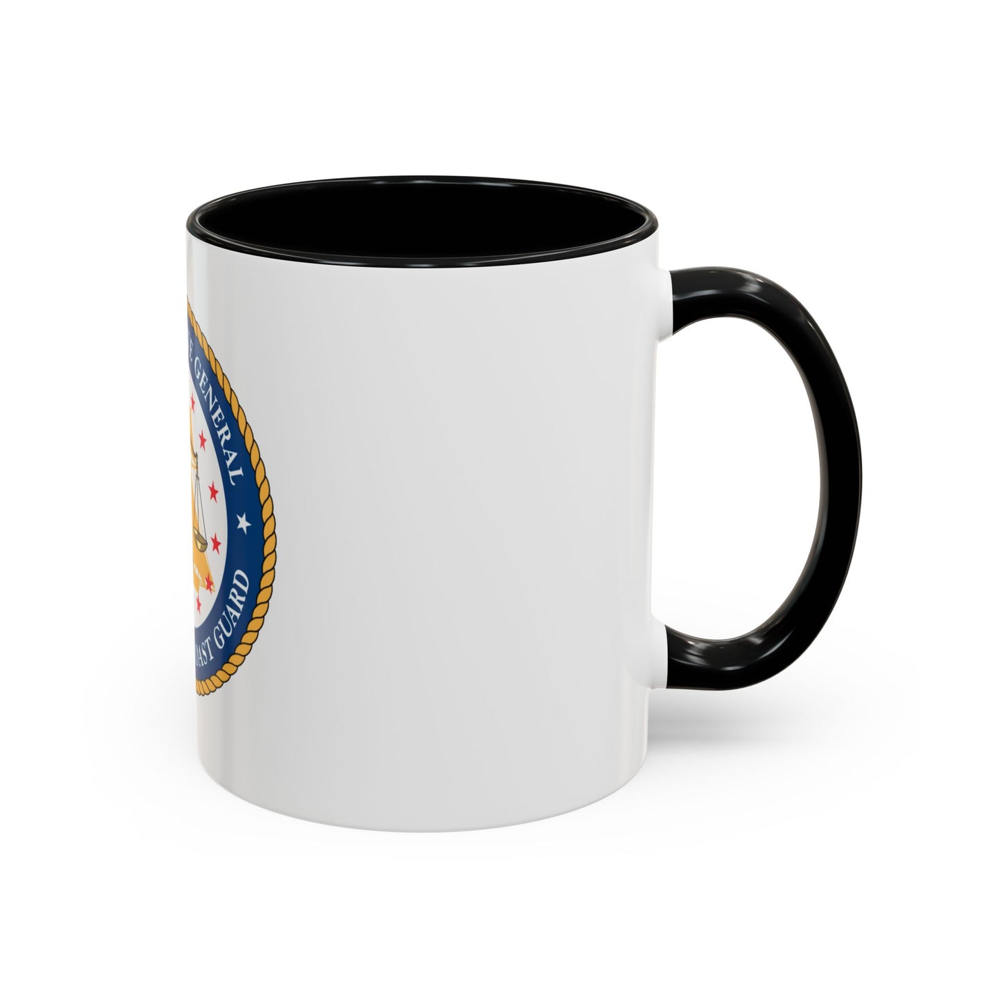 USCG Judge Advocate General (U.S. Coast Guard) Accent Coffee Mug