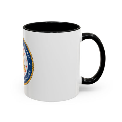 USCG Judge Advocate General (U.S. Coast Guard) Accent Coffee Mug