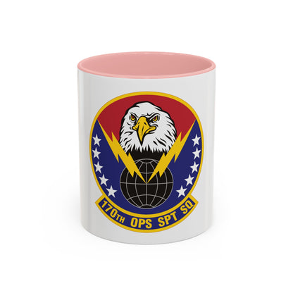 170th Operations Support Squadron (U.S. Air Force) Accent Coffee Mug