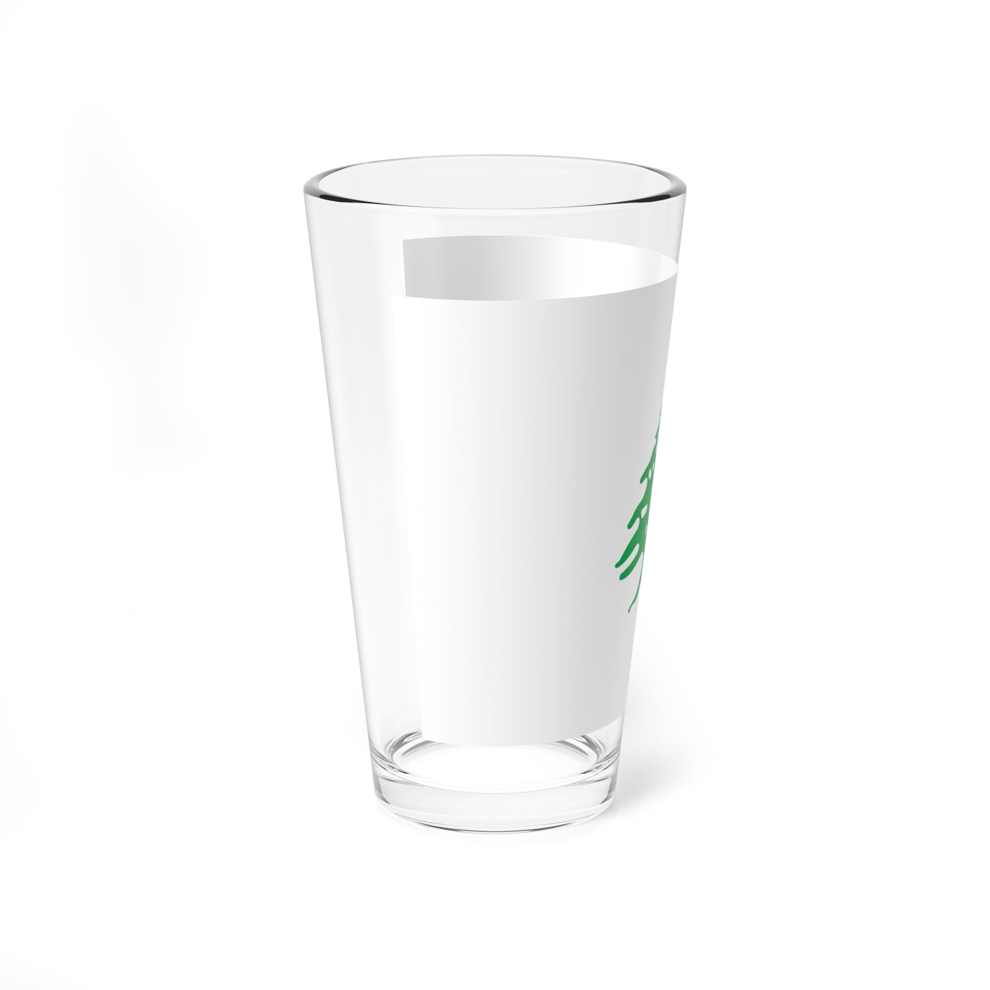 Cedar flag (Lebanon) Pint Glass 16oz