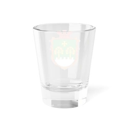 COA Lisnyky Kyivska Ukraine (Ukraine) (Coat of Arms) Shot Glass 1.5oz
