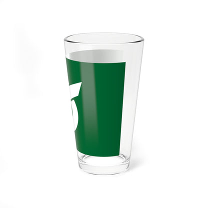 Flag of Okura Yamagata (Japan) Pint Glass 16oz