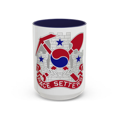 2 Engineer Group (U.S. Army) Accent Coffee Mug