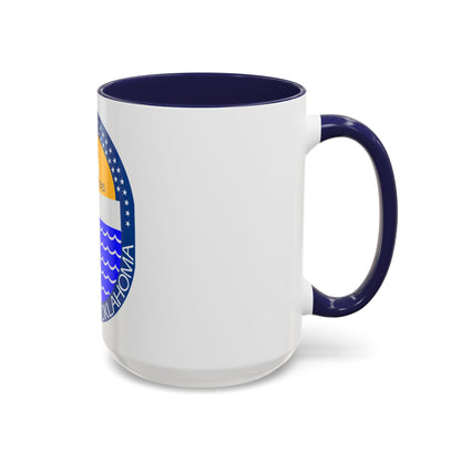 Seal of Tulsa Oklahoma - Accent Coffee Mug