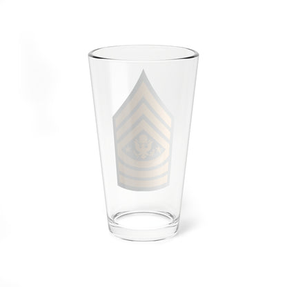 Army USA OR 09a 2015 (United States) (Military Rank) Pint Glass 16oz