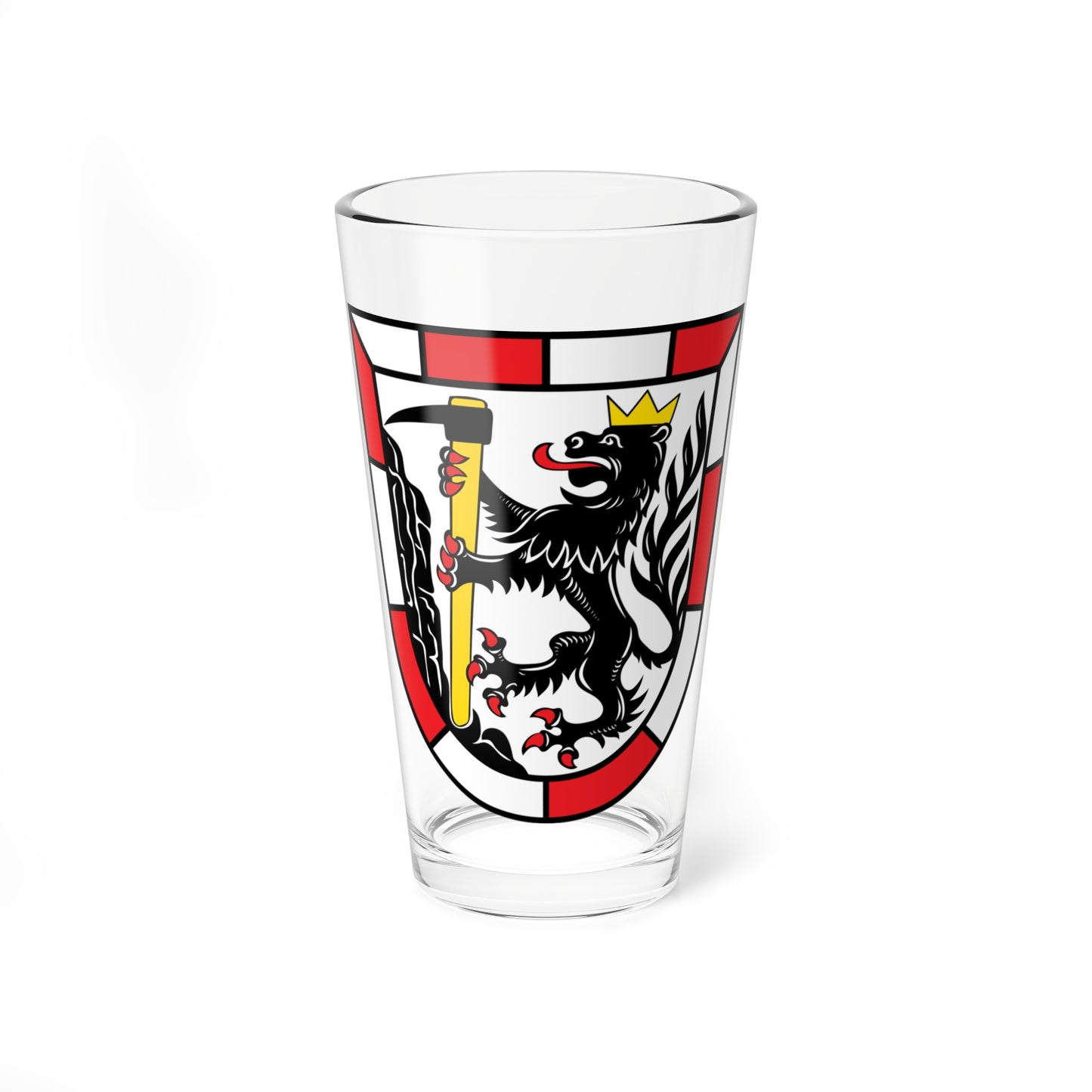 DEU Arzberg Oberfranken COA (Germany) (Coat of Arms) Pint Glass 16oz