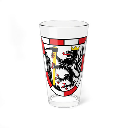 DEU Arzberg Oberfranken COA (Germany) (Coat of Arms) Pint Glass 16oz