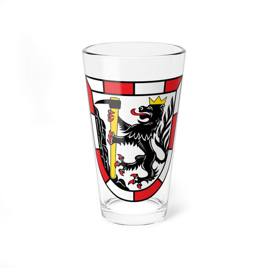 DEU Arzberg Oberfranken COA (Germany) (Coat of Arms) Pint Glass 16oz