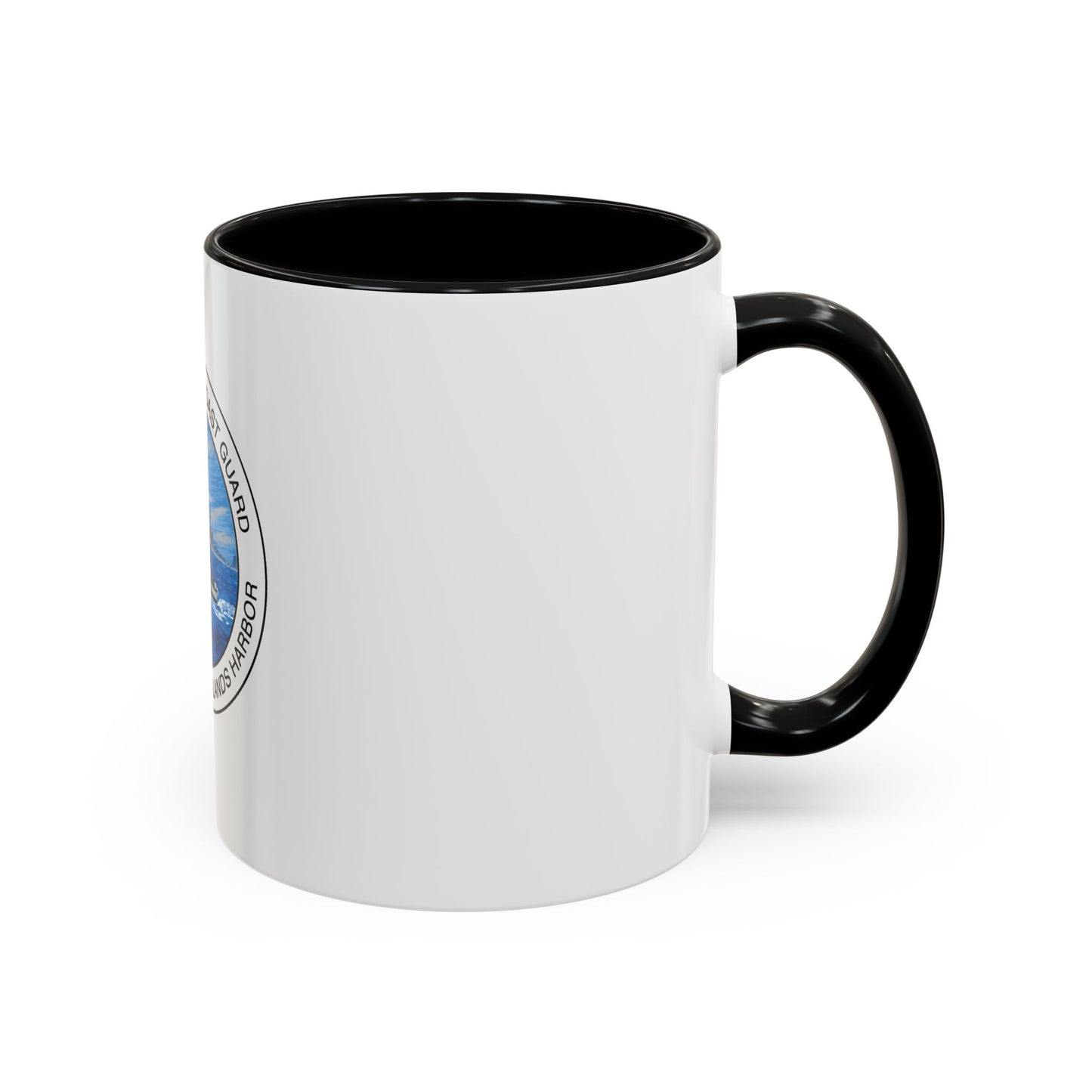 USCG Station Channel Islands Harbor (U.S. Coast Guard) Accent Coffee Mug