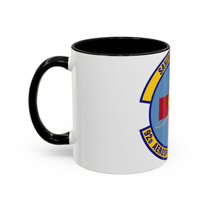 92d Aerospace Medicine Squadron (U.S. Air Force) Accent Coffee Mug