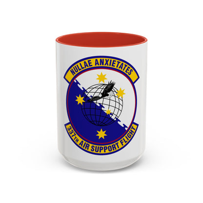 337 Air Support Flight PACAF (U.S. Air Force) Accent Coffee Mug
