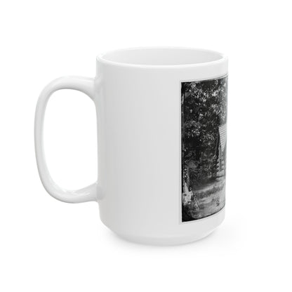 Petersburg, Va. Cottage Of Col. Nathaniel Michler, U.S. Engineers, At Bryant House (U.S. Civil War) White Coffee Mug